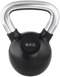 Trendy Sport Kettlebell Trendy fekete-króm 8 kg (6408)