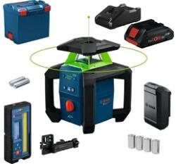 Bosch Nivela laser rotativ Bosch GRL18V-4-34CVG Verde | 0 - 400 m | 1 x 4 Ah acumulator + incarcator | In L-Boxx (0601061H00)