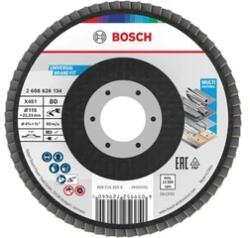 Bosch Disc lamelar pentru slefuit Bosch X451 Drept | 115 mm x 22, 23 mm | Granulatie: 80 | 15 buc (2608626173)