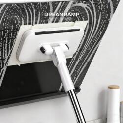  Kompakt és könnyen kezelhető mini mop törlőkendővel, Dreamramp Ablaktisztító