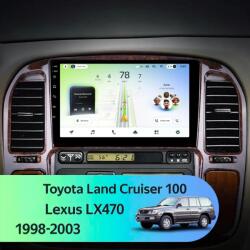  Autós navigáció Teyes CC4L DTS Lexus LX 1998-2008 6+64GB 9" QLED Qualcomm 2Ghz, Android 4G Bluetooth 5.1 DSP - A verzió
