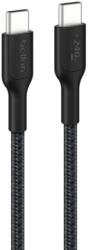 Belkin Cablu de date Belkin CAB024HQ2MBK, USB-C male - USB-C male, 2 m, Black (CAB024HQ2MBK)