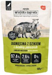 Wiejska Zagroda Duo Bárányhús vaddisznóval nedves eledel kutyáknak 500g