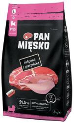 Pan Mięsko PAN MIÉSKO Borjúhús fürjtojással kölyökkutyáknak L 3 kg