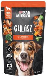 Pan Mięsko PAN MIĘSKO Gulyás pulykával és borjúhússal, nedves eledel kutyáknak 150g