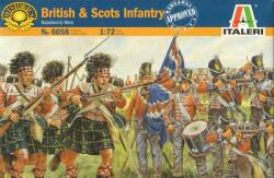 Italeri Figurine pentru hobby Italeri Militare: Soldați - Infanterie britanică și scoțiană, războaiele napoleoniene, 50 de figurine (ITA6058)