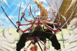GB eye Maxi poster GB Eye Animation: One Piece - Zoro vs Kaku (GBYDCOA035)