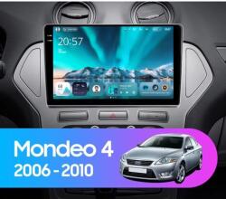  Autós navigáció Teyes CC4 Ford Mondeo 3 2007-2014 6+64GB 10.36" QLED Octa-core 2.7Ghz, Android 4G Bluetooth 5.1 DSP