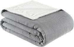  L' essential Maison Double Blanket Grey Likya - Grey