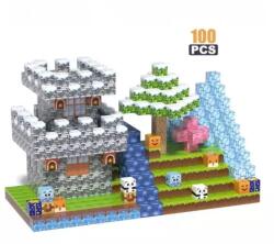 Manyuk Toys Mágneses Építőkocka - hó, 100 db-os (CFK01) - jatekbolt
