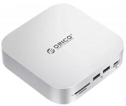 ORICO Docking Station Orico MiniLink M48PR pentru Apple Mac Mini M4, 9in1 (Argintiu)