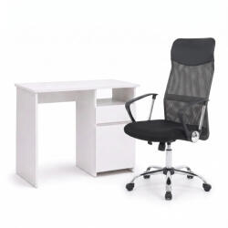 Leziter Family Pro íróasztal szett Fit ergonomikus forgószékkel (LFPROI1A1FF_TY8045-2-GREY) - homelux