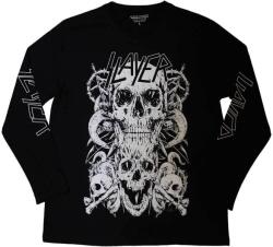 Slayer White Skulls (Sleeve Print) Black L Ing (SLAYLST84MB03)