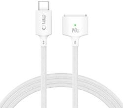 Tech-Protect Cablu Incarcare Tech-Protect MMC01 Ultraboost, USB-C - MagSafe 3, 140W, 2m (Alb)