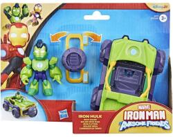 Marvel Set de joaca 2 in 1 Iron Man and his Amazing Friends - Iron Hulk Figurina