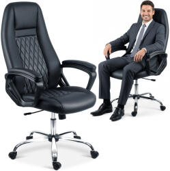 Sofotel Scaun de birou din piele ecologică Sofotel (J-702-BLACK)