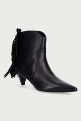Pinko botine cu toc jos pentru femei din piele Didi 01 9BY2-OBDWKB_99X (SD0653.P001.Z99)