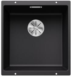 BLANCO Subline 400-U silgranit mosogatótálca 43x46x20, 2 cm, fekete, excenter nélkül (BL-525990)