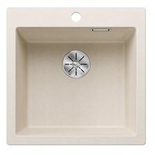 BLANCO Pleon 5 silgranit mosogatótálca 51, 5x51x23, 2 cm, törtfehér, tartozékok nélkül, excenter nélkül (BL-527135)