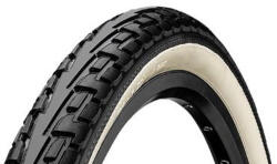 Continental Ride Tour 20x1, 75 (47-406) külső gumi (köpeny), defektvédett (Extra Puncture Belt), drótperemes, E25, fehér oldalfalú, 600g