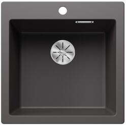 BLANCO Pleon 5 silgranit mosogatótálca 51, 5x51x23, 2 cm, palaszürke, tartozékok nélkül, excenter nélkül (BL-521669)