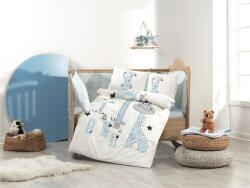  L' essential Maison Poplin baba paplanhuzat szett Kék-Fehér Buddy - Kék