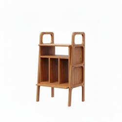  Hanah Home Record Player Stand Teak CPT4843-50