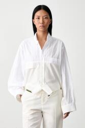 MM6 Maison Margiela cămașă pentru femei din bumbac 9BY2-KDDZLR_00X (S52DT0058.MTN128)