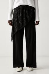 adidas Originals pantaloni de trening pentru femei cu bumbac Lace Injection 9BY2-SPDZI4_98X (LG4275)