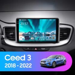  Autós navigáció Teyes CC4 Kia Ceed 3 2018-2022 8+128GB 10.36" QLED Octa-core 2.7Ghz, Android 4G Bluetooth 5.1 DSP