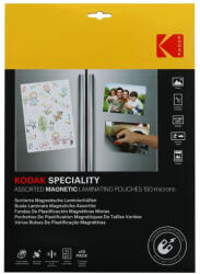Kodak Mágneses lamináló fólia 10x15 cm 4db +13x18 cm 3db + A4 3db 150 micron (KO-LMASSMAG-PK10C) - bbmarket
