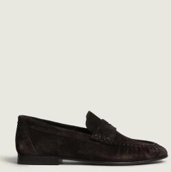 Posa mocasini pentru femei din piele întoarsă Penny Loafer 9BY2-OBDZ5M_89X (PW40.201)