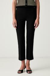 Tommy Hilfiger pantaloni straight pentru femei din bumbac cu elastan 9BY2-SPDZAT_99X (WW0WW51745)