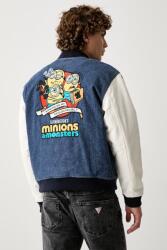 Guess Jeans geacă bomber pentru bărbați din denim 9BY2-KUMZTN_59X (M6YN03.D2256)
