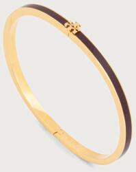 Tory Burch női sárgaréz karkötő zománc Thin Icon - arany S