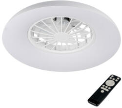 Kanlux PLAVE ventilátoros mennyezeti fehér lámpatest max. 24W 1200/1400/1200Lm (CW) CCT+RGB W 46370 (46370)
