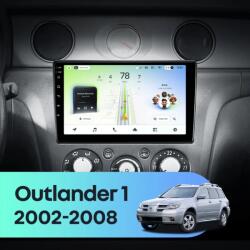  Autós navigáció Teyes CC4L DTS Mitsubishi Outlander 1 2003-2006 6+64GB 9" QLED Qualcomm 2Ghz, Android 4G Bluetooth 5.1 DSP - B változat