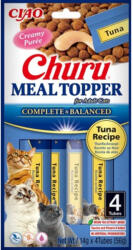 Inaba Foods Cat Ciao Churu Meal Topper - tonhal 4 x 14 g - falatozoo