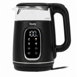 Voltz Oliver Voltz OV51230AF, 2200W, 1, 7 liter, Érintésvezérlés, 4 program, Fekete/Ezüst, Vízforraló (51230AFBCH) - electroaruhaz