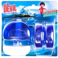 Dr. Devil WC-tisztító blokk Polar Aqua 3 x 55 g
