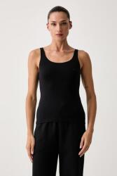 Emporio Armani Underwear lounge top női pamut elasztánnal - fekete XL