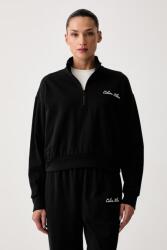 Calvin Klein melegítőfelső női pamut - fekete L - answear - 27 890 Ft