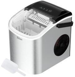 Somogyi Elektronic Kft SOMOGYI Zilan ZLN1177 jégkocka készítő, 95 W, 1, 8 literes tartály, max. 15 kg napi kapacitás, öntisztító, rozsdamentes acél (ZLN1177)