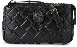 Kurt Geiger London keresztpántos táska női bőr KENSINGTON - fekete Univerzális méret - answear - 97 990 Ft