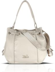 ZELLIA Női Válltáska 26030F Beige-Arany - Virág Dísszel - (ZLK-26030-51499907)