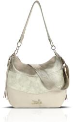 ZELLIA Női Válltáska 26058 Beige-Arany (ZLK-26058-20986933)