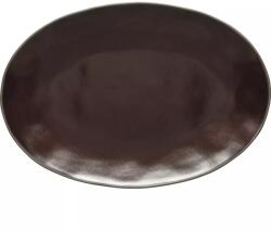 COSTA NOVA Farfurie ovală Stacked Organic Port 45 cm, mov