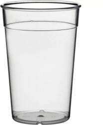 Gastro Pahar din plastic Gastro 0, 6 l, transparent, plastic SAN, cu marcaj 0, 5 l Pahar