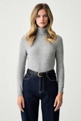 Barbour női gyapjú garbó Pendle Roll - szürke 38