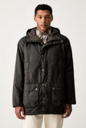 Barbour parka férfi viaszolt Bedale - zöld XL
